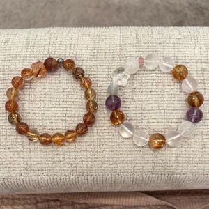 Elegant Beaded Bracelet Set